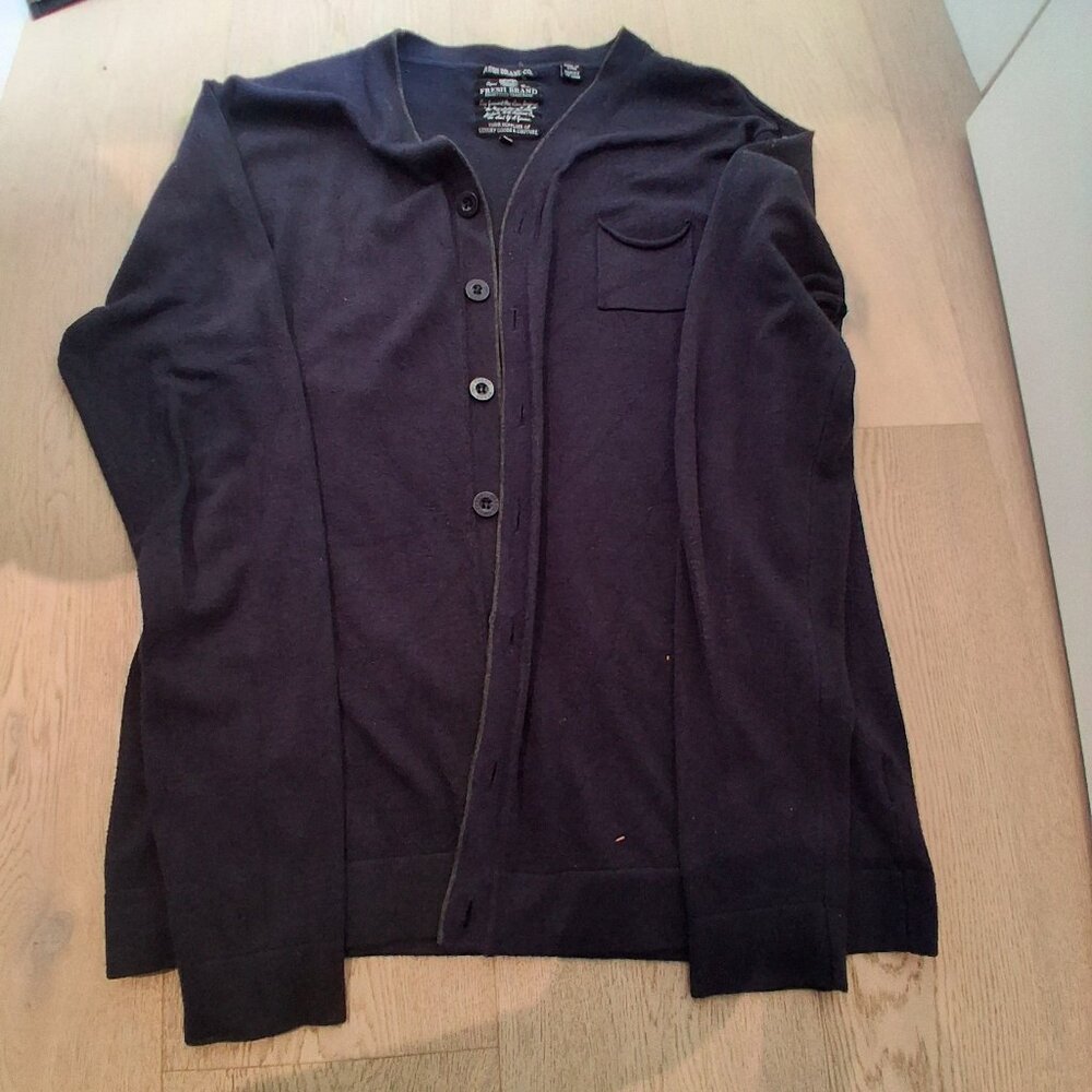 Men's Navy Cardigan